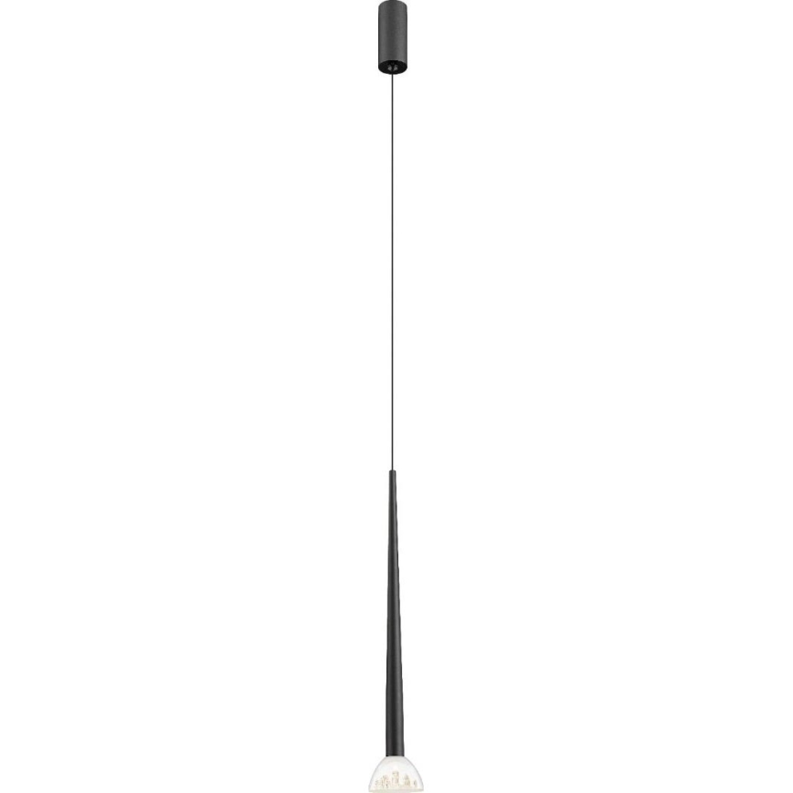 Zuma Line - LED κρεμαστό φωτιστικό με καλώδιο, LED/5W/230V, μαύρο