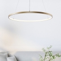 Zuma Line - LED Πολύφωτο με καλώδιο LED/36W/230V 3000/4000/6000K διάμ. 80 εκ. χρυσό