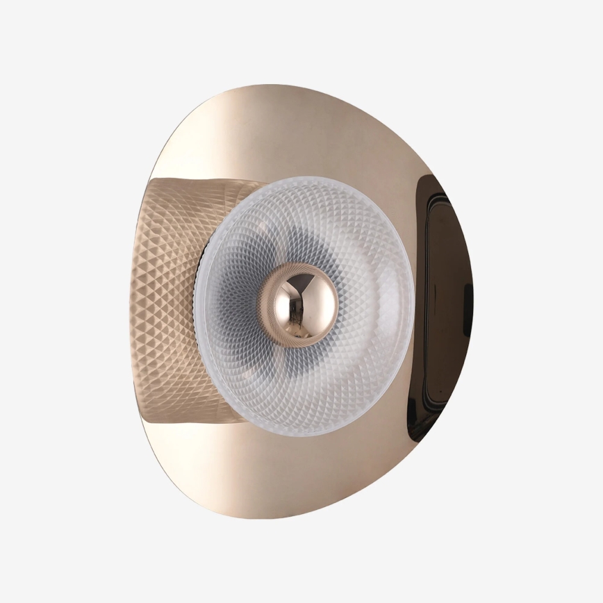 Zuma Line - LED Επιτοίχιο φωτιστικό LED/8W/230V ροζ χρυσό