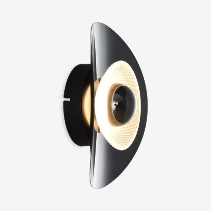 Zuma Line - LED φωτιστικό τοίχου LED/8W/230V μαύρο/καπνιστό μαύρο