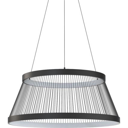 Zuma Line - Led Dimmable κρεμαστό φωτιστικό οροφής LED/53W/230V 2700-6000K μαύρο + τηλεχειριστήριο