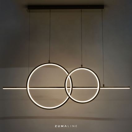 Zuma Line - Ρυθμιζόμενο LED φωτιστικό οροφής με καλώδιο LED/34W/230V χρυσό