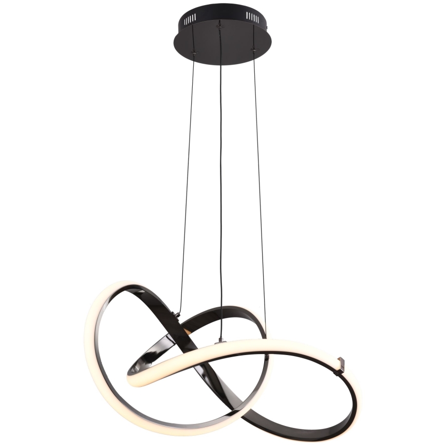 Zuma Line - Led Dimmable κρεμαστό φωτιστικό οροφής LED/44W/230V μαύρο