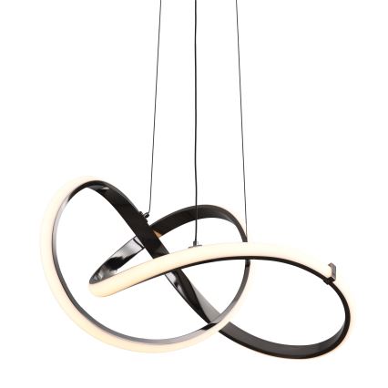 Zuma Line - Led Dimmable κρεμαστό φωτιστικό οροφής LED/44W/230V μαύρο