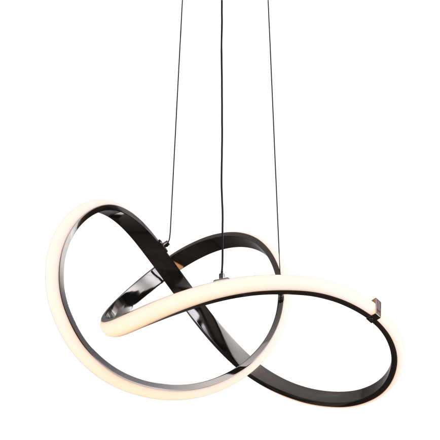 Zuma Line - Led Dimmable κρεμαστό φωτιστικό οροφής LED/44W/230V μαύρο