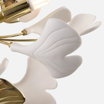 Zuma Line - Επιφανειακός πολυέλαιος οροφής 6xG9/42W/230V διάμ. 70 εκ. χρυσός