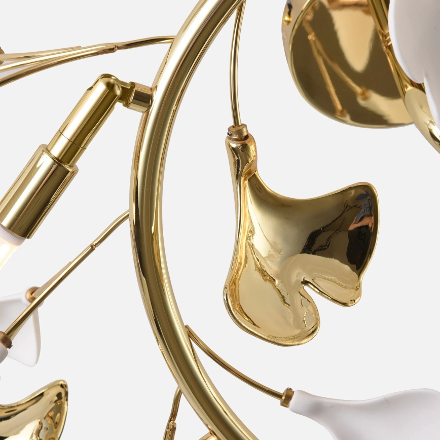 Zuma Line - Επιφανειακός πολυέλαιος οροφής 6xG9/42W/230V διάμ. 70 εκ. χρυσός