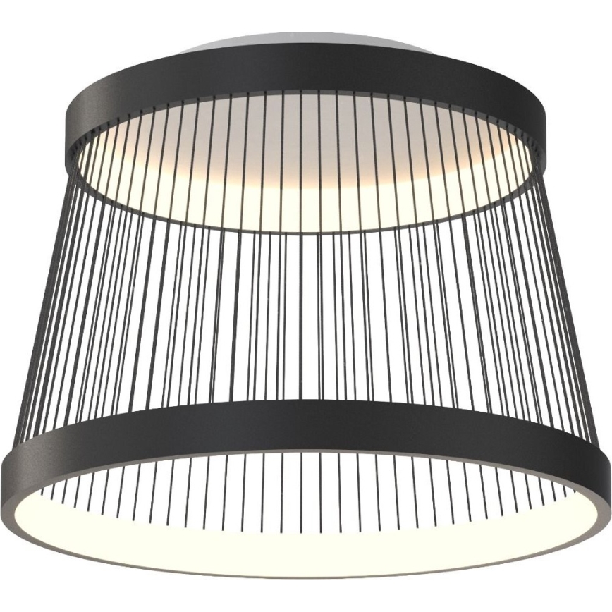 Zuma Line - LED Dimmable φωτιστικό οροφής LED/32W/230V 2700-6000K μαύρο + τηλεχειριστήριο
