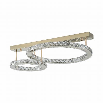 Zuma Line - Ρυθμιζόμενο φωτιστικό οροφής LED 36W/230V, χρυσό