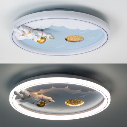 Zuma Line - LED Dimmable κρεμαστό φωτιστικό οροφής LED/42W/230V 3000/5700K αστροναύτης