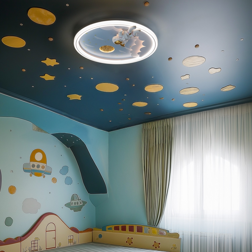 Zuma Line - LED Dimmable κρεμαστό φωτιστικό οροφής LED/42W/230V 3000/5700K αστροναύτης