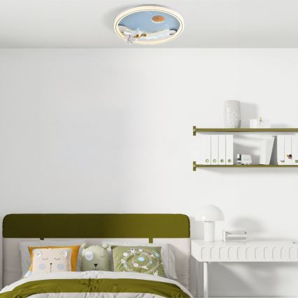 Zuma Line - LED Dimmable κρεμαστό φωτιστικό οροφής LED/42W/230V 3000/5700K αστροναύτης