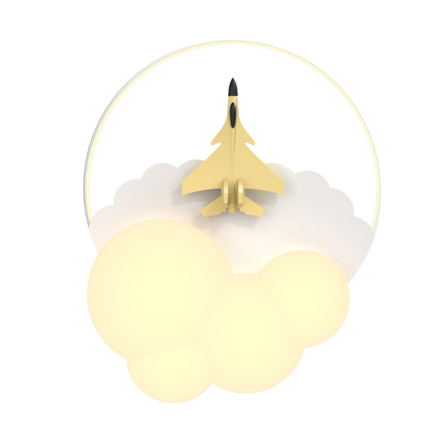 Zuma Line - LED Dimmable παιδικό φωτιστικό οροφής LED/37W/230V διαστημικός πύραυλος