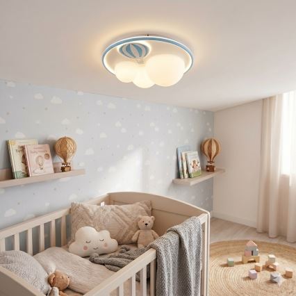 Zuma Line - LED Dimmable παιδικό φωτιστικό οροφής LED/42W/230V 3000/5700K μπλε