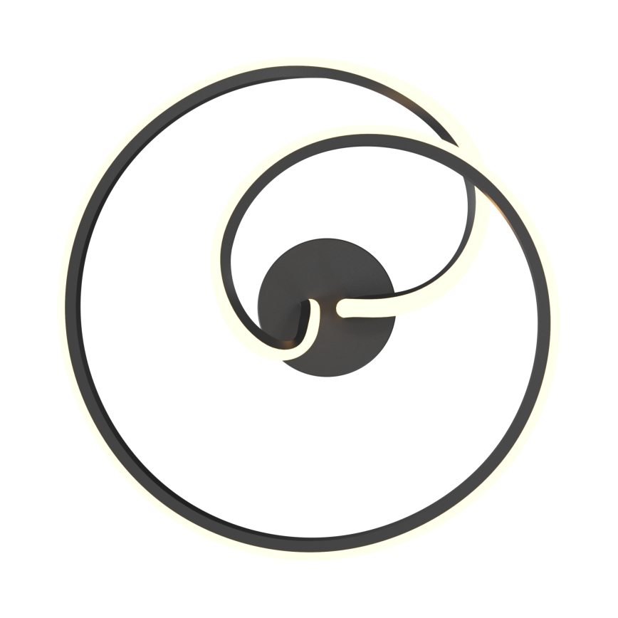 Zuma Line - LED Ρυθμιζόμενο Φωτιστικό Οροφής LED/26W/230V μαύρο