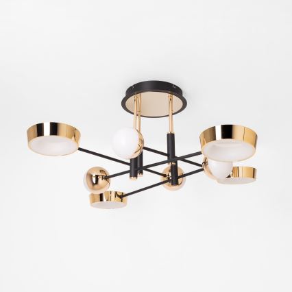 Zuma Line - LED ρυθμιζόμενη πλαφονιέρα LED/60W/230V χρυσή/μαύρη