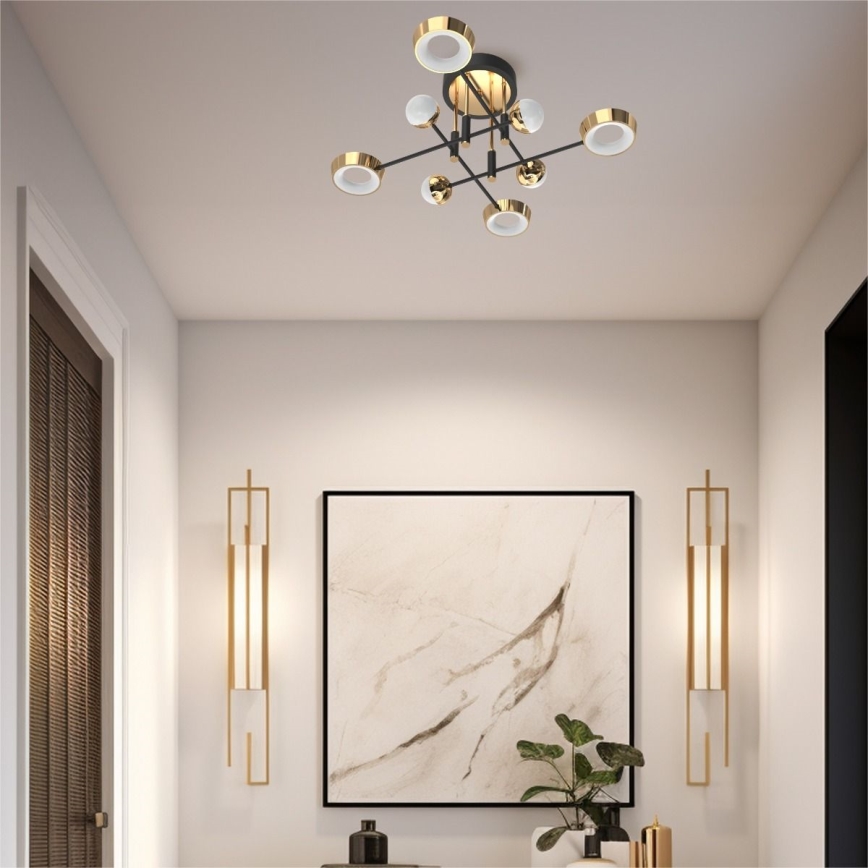 Zuma Line - LED ρυθμιζόμενη πλαφονιέρα LED/60W/230V χρυσή/μαύρη