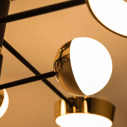 Zuma Line - LED ρυθμιζόμενη πλαφονιέρα LED/60W/230V χρυσή/μαύρη