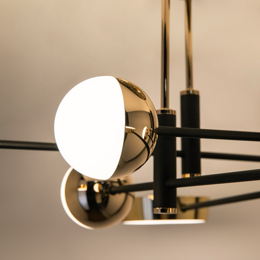 Zuma Line - LED ρυθμιζόμενη πλαφονιέρα LED/60W/230V χρυσή/μαύρη
