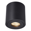 Zuma Line - Σποτ φωτιστικό 1xGU10/50W/230V IP44 μαύρο