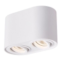 Zuma Line - Σποτ φωτιστικό 2xGU10/50W/230V λευκό