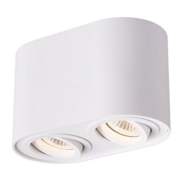 Zuma Line - Σποτ φωτιστικό 2xGU10/50W/230V λευκό