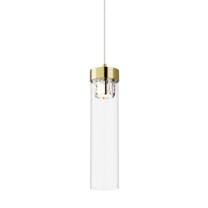Zuma Line - Κρεμαστό φωτιστικό οροφής  1xG9/28W/230V χάλκινο