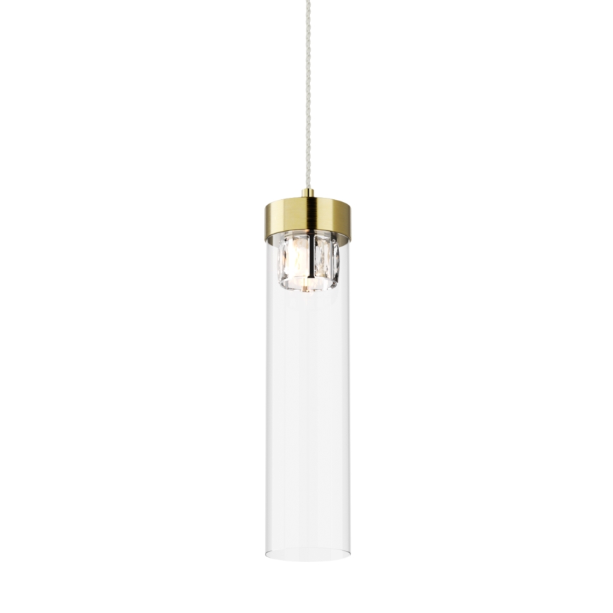 Zuma Line - Κρεμαστό φωτιστικό οροφής  1xG9/28W/230V χάλκινο