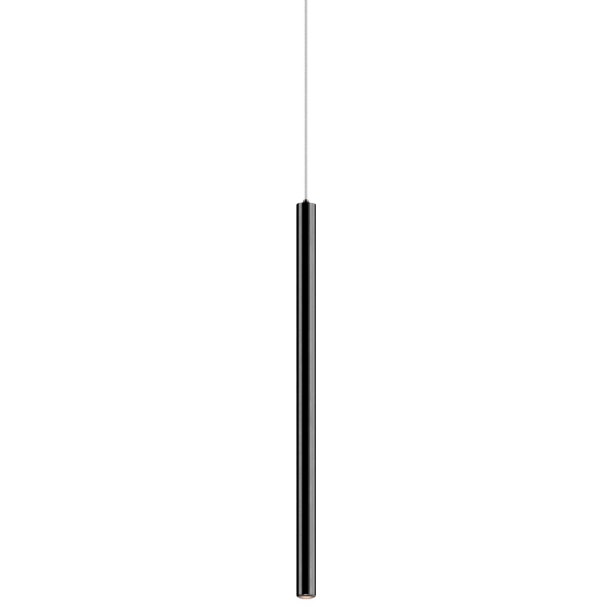 Zuma Line - LED Πολυέλαιος με καλώδιο LED/5W/230V μαύρο γυαλιστερό χρώμιο