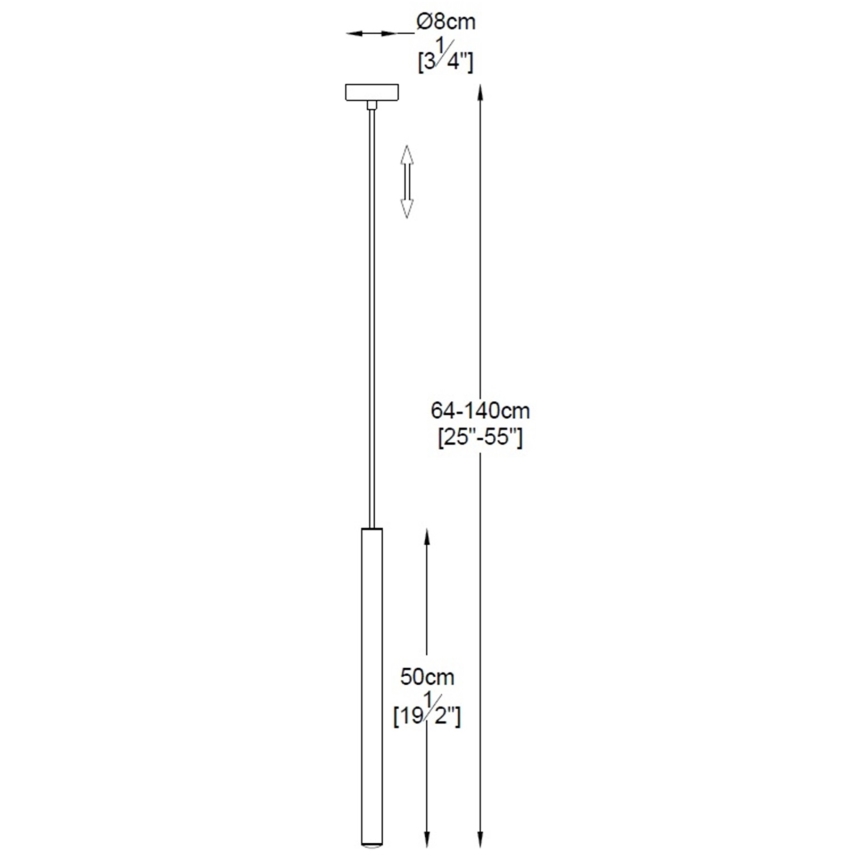 Zuma Line - LED Πολύφωτο κρεμαστό LED/5W/230V