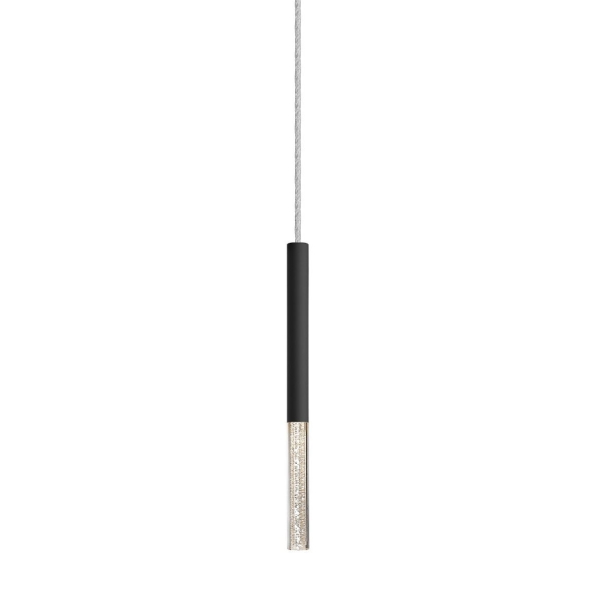 Zuma Line -  Κρεμαστό φωτιστικό οροφής LED LED/5W/230V μαύρο