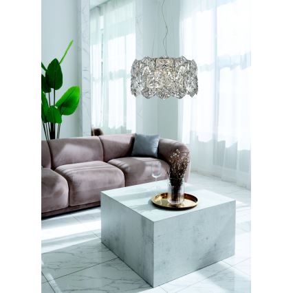 Zuma Line - Κρεμαστό φωτιστικό οροφής 5xG9/33W/230V γυαλιστερό χρώμιο