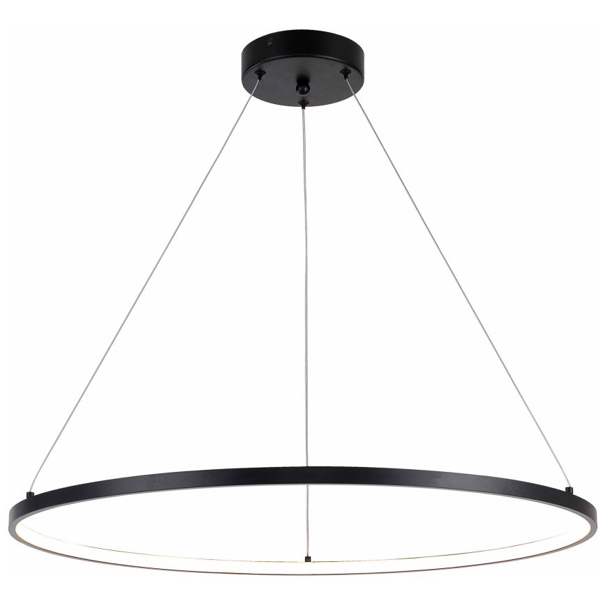 Zuma Line -  Κρεμαστό φωτιστικό οροφής LED LED/32W/230V 3000/4000/6000K διάμετρος 60 cm μαύρο