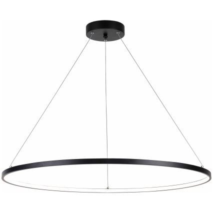 Zuma Line -  Κρεμαστό φωτιστικό οροφής LED LED/40W/230V 3000/4000/6000K διάμετρος 90 cm μαύρο