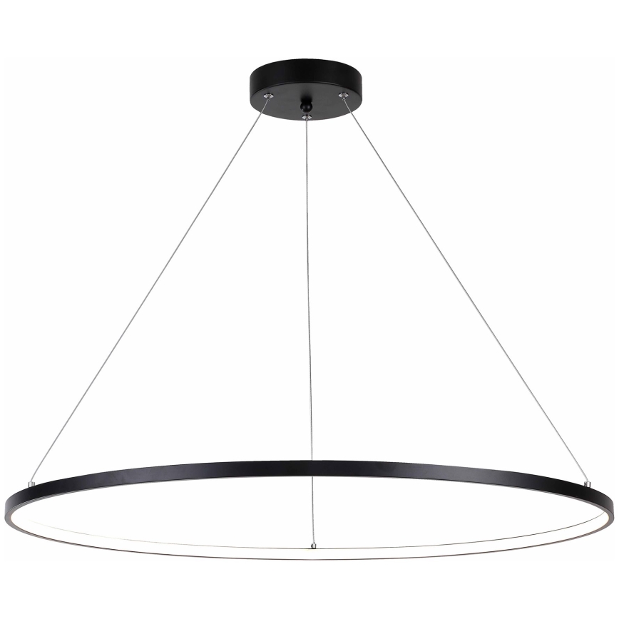 Zuma Line -  Κρεμαστό φωτιστικό οροφής LED LED/40W/230V 3000/4000/6000K διάμετρος 90 cm μαύρο