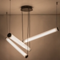 Zuma Line - Ρυθμιζόμενος LED πολυέλαιος σε καλώδιο LED/64W/230V 2700-6500K μαύρος + τηλεχειριστήριο