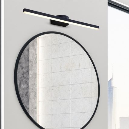 Zuma Line - Φωτιστικό LED με εικόνα LED/20W/230V 60 εκ. μαύρο