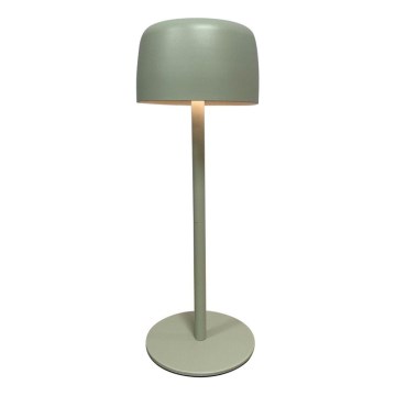 Zuma Line - Επιτραπέζιο επαναφορτιζόμενο LED φωτιστικό με ρύθμιση φωτεινότητας LED/2W/1200 mAh IP44 πράσινο