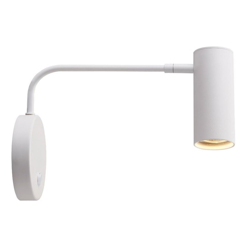 Zuma Line - Επιτοίχιο φωτιστικό 1xGU10/50W/230V λευκό
