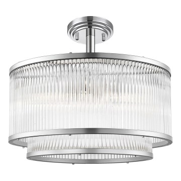 Zuma Line - Κρεμαστό φωτιστικό 5xE14/60W/230V γυαλιστερό χρώμιο