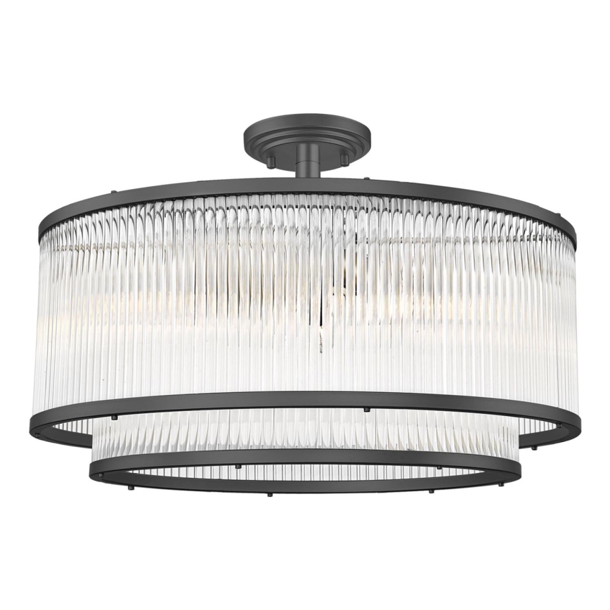 Zuma Line - Κρεμαστό φωτιστικό 6xE14/60W/230V μαύρο