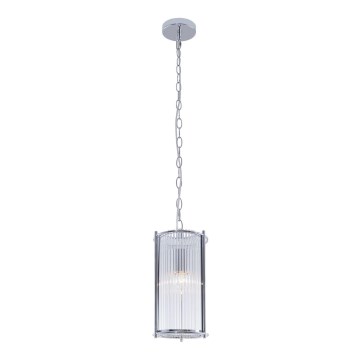 Zuma Line - Κρεμαστό φωτιστικό οροφής 1xE27/40W/230V γυαλιστερό χρώμιο