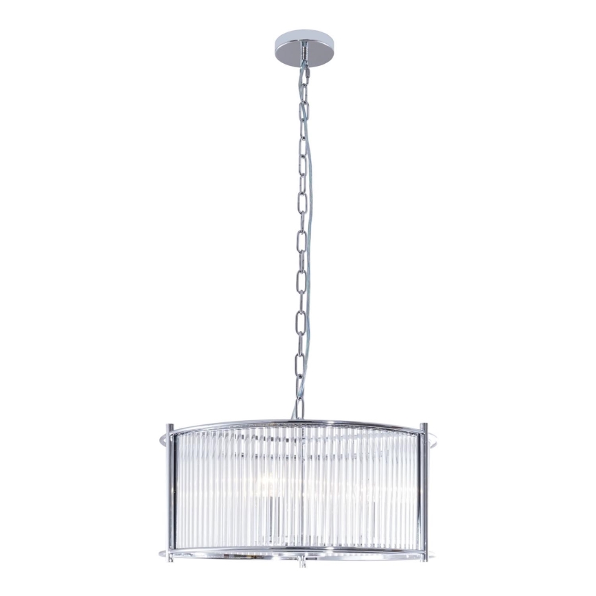 Zuma Line - Κρεμαστό φωτιστικό οροφής 3xE27/40W/230V γυαλιστερό χρώμιο
