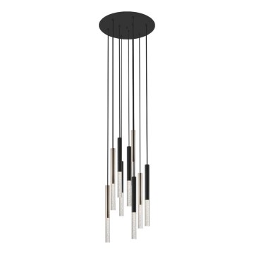 Zuma Line -  Κρεμαστό φωτιστικό οροφής LED 9xLED/5W/230V μαύρο/ορείχαλκος