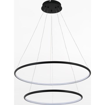 Zuma Line -  Κρεμαστό φωτιστικό οροφής LED LED/40W/230V μαύρο