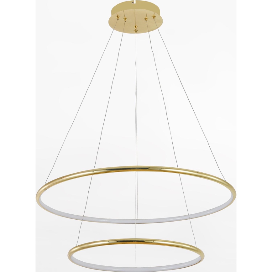 Zuma Line -  Κρεμαστό φωτιστικό οροφής LED LED/40W/230V χρυσό