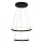 Zuma Line -  Κρεμαστό φωτιστικό οροφής LED RIDE LED/22W/230V + LED/14W διάμετρος 41 cm μαύρο
