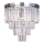 Zuma Line - Κρυστάλλινο φωτιστικό οροφής 5xE14/40W/230V γυαλιστερό χρώμιο