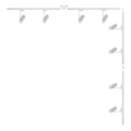 Zuma Line - Λαμπτήρας Σποτ στο σύστημα ράγας 8xGU10/35W/230V λευκό
