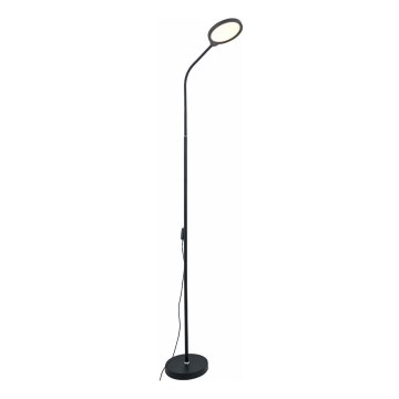 Zuma Line - Ρυθμιζόμενο LED επιδαπέδιο φωτιστικό LED/10W/230V 3000/4500/6500K μαύρο